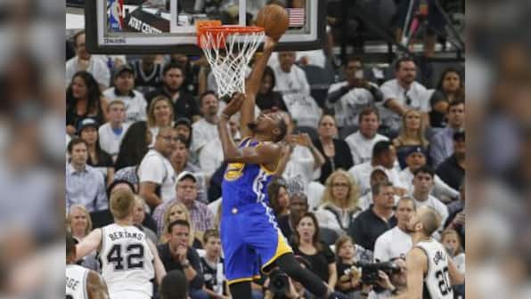 NBA playoffs: Warriors' Kevin Durant scores 33 points to put Spurs on brink of elimination