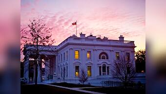 White House on lockdown after intruder jumps 'fence'