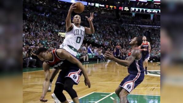 NBA playoffs: Avery Bradley tallies 29 points as Celtics rout Wizards on home court to take 3-2 series lead