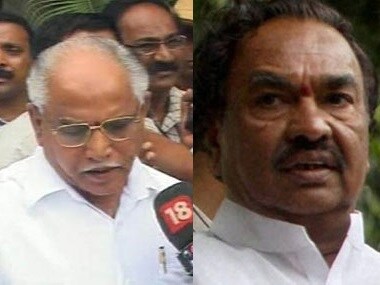 Yedyurappa and Eshwarappa