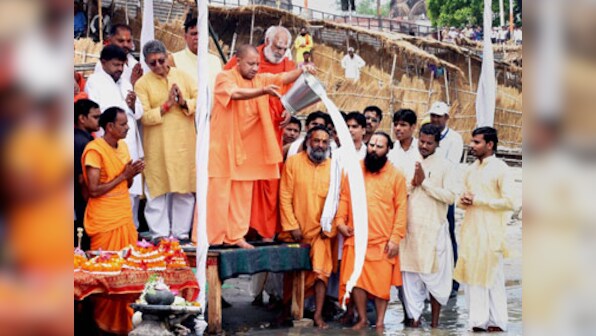 Yogi Adityanath's visit to Ayodhya Ram Mandir revives shrill chant of 90s for a temple