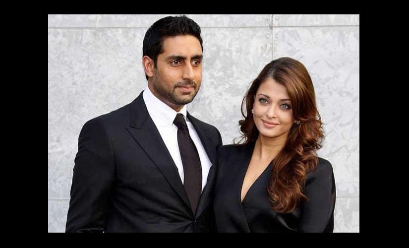 Abhishek Bachchan and Aishwarya Rai. Twitter @TheFilmygraph