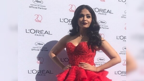Cannes 2017: Aishwarya Rai Bachchan sparkles in her latest red carpet look