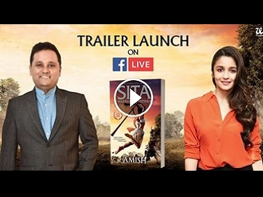 Watch: Alia Bhatt chats with Amish Tripathi about his new book, Sita — Warrior of Mithila Watch: Alia Bhatt chats with Amish Tripathi about his new book, Sita — Warrior of Mithila