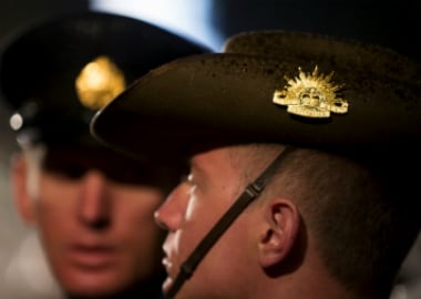 File image of two Australian soldiers. Reuters