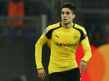 File photo of Borussia Dortmund defender Marc Bartra. AFP