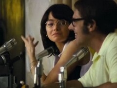 See Emma Stone, Steve Carell in Battle of the Sexes Trailer