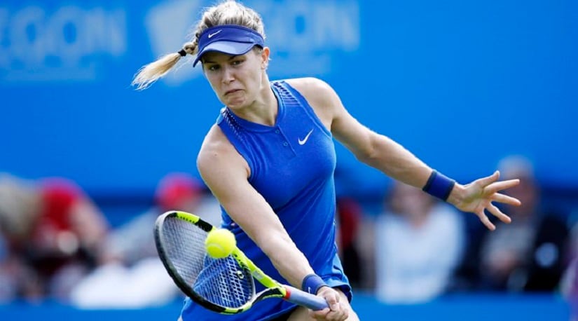 File image of Canada's Eugenie Bouchard. Reuters