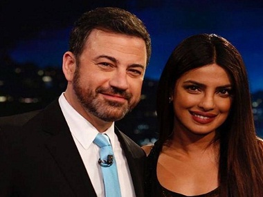 Priyanka Chopra on Jimmy Kimmel Live: 'Baywatch was India's first impression of USA' Priyanka Chopra on Jimmy Kimmel Live: 'Baywatch was India's first impression of USA'