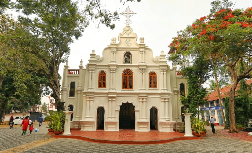Infant Jesus Anglo Indian Church, Ernakulam. Photo courtesy: Thomas Thottungal.