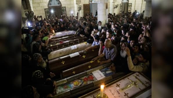 Egypt launches air strikes in Libya, day after Minya attack killed 28 Coptic Christians