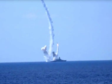 Russia fires cruise missiles at Islamic State positions in Syria ...