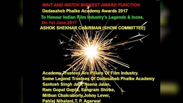 Dadasaheb Phalke Academy Awards: After 2014, the award ceremony to be held on 1 June this year
