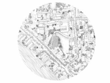 A drawing of the Kutchi Memons settlement in Mattancherry made by the students of School of Environment and Architecture, Mumbai for an exhibition at the Kochi-Muziris Biennale.