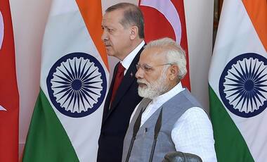 Turkey president Erdogan's visit to India draws little attention of international media