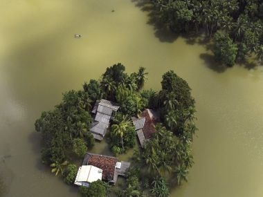 Indian Navy carries out relief operations in flood-hit Sri Lanka