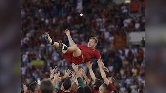 Serie A: Francesco Totti given fitting Roma farewell as Diego Perotti scores late
