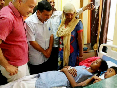 Delhi gas leak: 450 students hospitalised, state orders magisterial probe Delhi gas leak: 450 students hospitalised, state orders magisterial probe