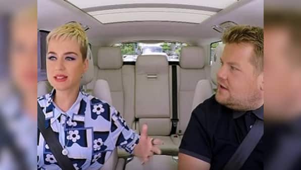 Katy Perry sings Roar, addresses feud with Taylor Swift: Watch Carpool Karaoke with James Corden
