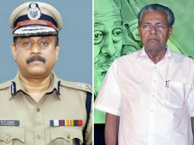 TP Senkumar and Kerala CM Pinarayi Vijayan. News 18