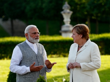 Narendra Modi and Angela Merkel hold fourth round of India-German bilateral talks