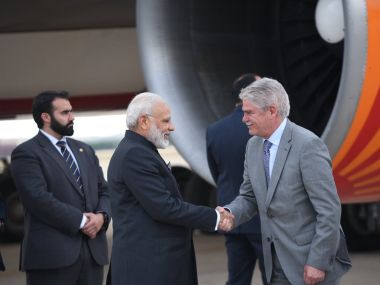 Narendra Modi arrives in Spain on second leg of six-day four-nation tour: First visit by Indian PM since 1988 Narendra Modi arrives in Spain on second leg of six-day four-nation tour: First visit by Indian PM since 1988