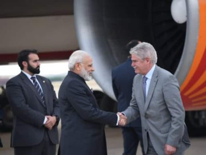 Narendra Modi arrives in Spain on second leg of six-day four-nation tour: First visit by Indian PM since 1988