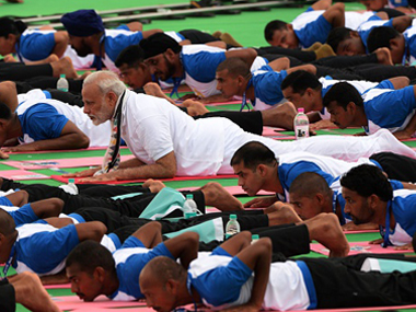 International Yoga Day: Preparations underway, security beefed up before Narendra Modi's event in Lucknow International Yoga Day: Preparations underway, security beefed up before Narendra Modi's event in Lucknow