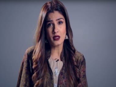 Screen grab of Raveena Tandon's ad. YouTube/