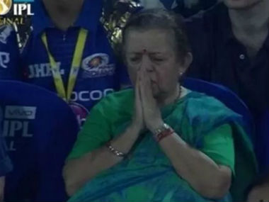 IPL final 2017: 'Nani' praying for Mumbai Indians wins hearts in thrilling victory IPL final 2017: 'Nani' praying for Mumbai Indians wins hearts in thrilling victory