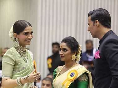 National Film Awards ceremony: Akshay Kumar, Zaira Wasim, Sonam Kapoor honoured National Film Awards ceremony: Akshay Kumar, Zaira Wasim, Sonam Kapoor honoured