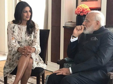 Priyanka Chopra's fans stump trolls who shamed her for dressing 'inappropriately' when meeting Narendra Modi Priyanka Chopra's fans stump trolls who shamed her for dressing 'inappropriately' when meeting Narendra Modi