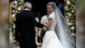Pippa Middleton and hedge fund manager James Matthews tie the knot in 'almost-royal' event