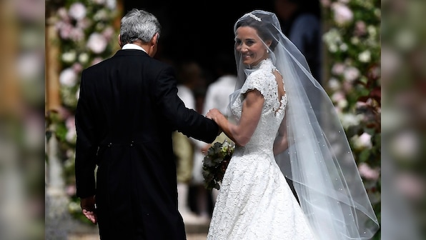 Pippa Middleton and hedge fund manager James Matthews tie the knot in 'almost-royal' event