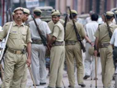 Saharanpur violence: Flag march organised by police in four violence-hit villages Saharanpur violence: Flag march organised by police in four violence-hit villages
