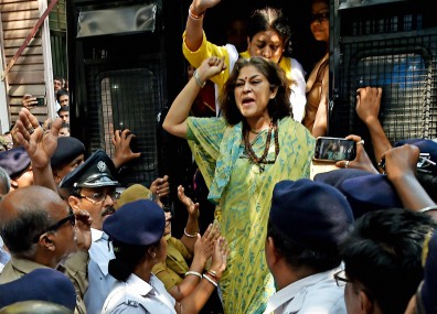BJP protest march in Kolkata: Party leaders Dilip Ghosh, Rupa Ganguly granted bail BJP protest march in Kolkata: Party leaders Dilip Ghosh, Rupa Ganguly granted bail