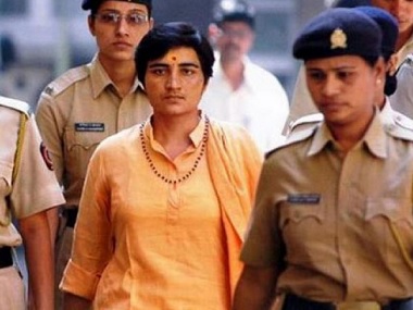 Sadhvi Pragya hits out at Kamal Nath, says Madhya Pradesh chief minister was 'guilty' in 1984 anti-Sikh riots Sadhvi Pragya hits out at Kamal Nath, says Madhya Pradesh chief minister was 'guilty' in 1984 anti-Sikh riots