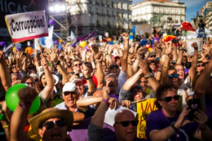 Thousands rally in Spain against PM Mariano Rajoy following corruption scandal; no-confidence motion tabled Thousands rally in Spain against PM Mariano Rajoy following corruption scandal; no-confidence motion tabled