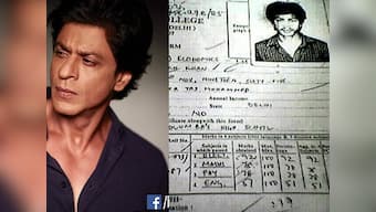Shah Rukh Khan's DU admission form goes viral; actor trolled for his English score