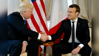 Emmanuel Macron comments on viral handshake with Donald Trump; calls it a moment of truth