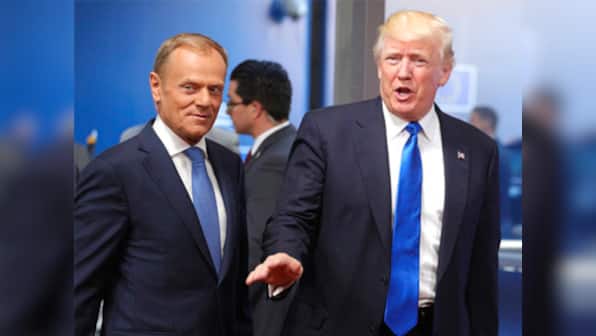 G7 summit: EU president Donald Tusk calls on members to maintain Russia sanctions over Ukraine conflict