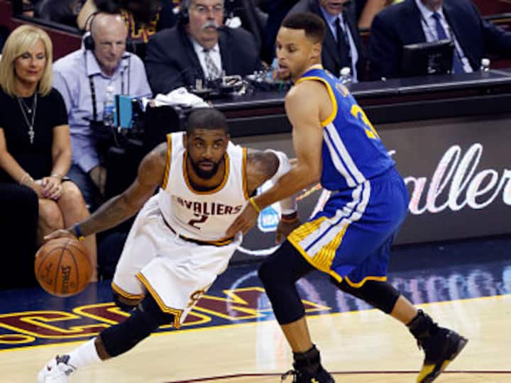 NBA Finals: Cavaliers' Kyrie Irving inspired by Golden State Warriors' talk of celebrating at Cleveland