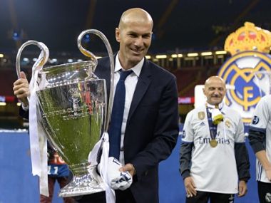 Champions League: Zinedine Zidane among modern managerial greats after Real Madrid victory Champions League: Zinedine Zidane among modern managerial greats after Real Madrid victory