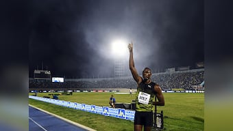 Usain Bolt snatches emotional victory in final 100m race in Jamaica