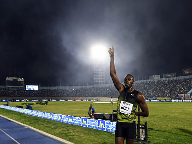 Usain Bolt snatches emotional victory in final 100m race in Jamaica Usain Bolt snatches emotional victory in final 100m race in Jamaica