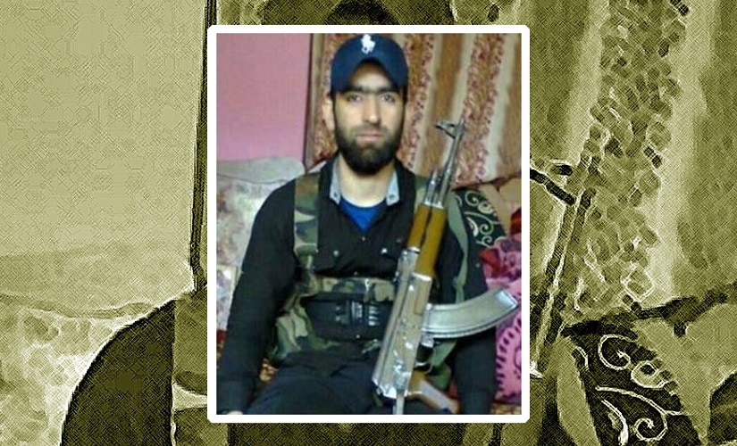 File image of Reyaz Naikoo (alias Zubair). Indian Army