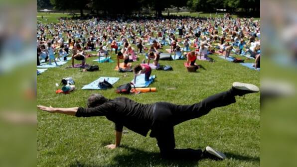 International Yoga Day: UK joins in celebration, mega events at London Eye, Trafalgar Square