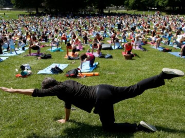 International Yoga Day: UK joins in celebration, mega events at London Eye, Trafalgar Square