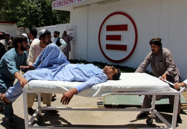 Afghanistan blast: 34 dead in suicide car bombing outside Kabul bank, Taliban claims responsibility Afghanistan blast: 34 dead in suicide car bombing outside Kabul bank, Taliban claims responsibility