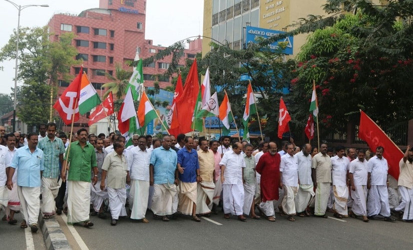 Kerala’s ruling Left enforces more shutdowns than Opposition UDF; a mark of states crippling politics
